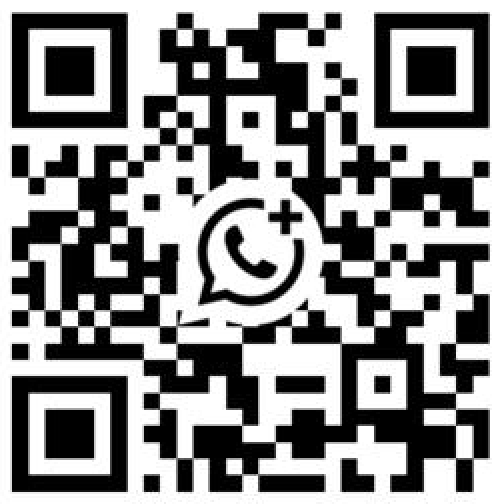 QR code to start a WhatsApp chat with Eyon Lanka Tours